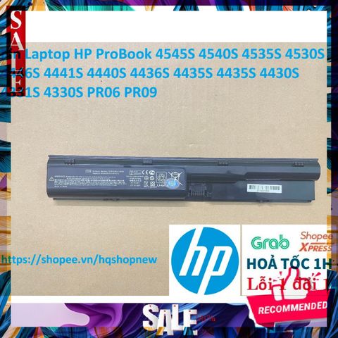 Pin Laptop HP ProBook 6 Cell - Thay Thế cho 4545S 4540S 4535S 4530S 4446S 4441S PR06 PR09 - Bảo Hành 100% Mới