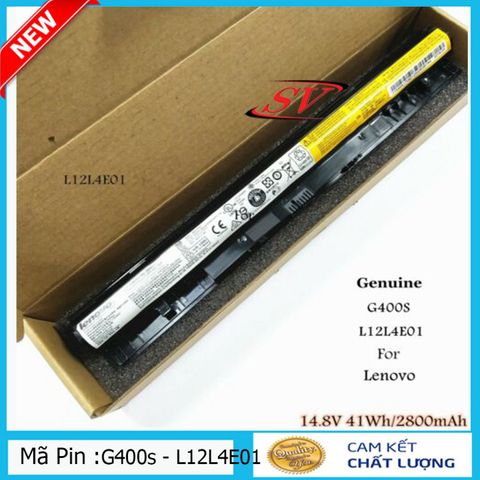 Pin Laptop Lenovo G400S, G40-30, G40-70, G40-80, G410S, G500S - Pin Lion 4 Cell 14.8V, Bảo Hành 9 Tháng, Hàng Mới Nhập Khẩu