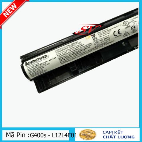 Pin Laptop Lenovo G400S, G40-30, G40-70, G40-80, G410S, G500S - Pin Lion 4 Cell 14.8V, Bảo Hành 9 Tháng, Hàng Mới Nhập Khẩu