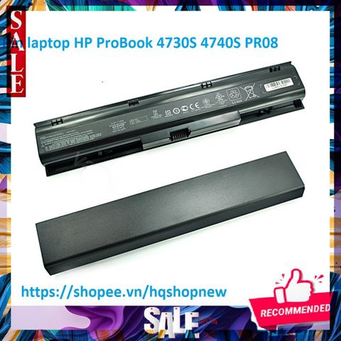 Pin Laptop HP ProBook 4730S 4740S Chính Hãng 6 Cell Đen - Bảo Hành Đổi Mới 100% - Pin Mới 100%