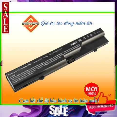 Pin Laptop HP Probook PH06 - Dòng 4525s, 4520s, 4425s, 4421s, 4420s, 4320s - Bảo Hành 09 Tháng, Dung Lượng 4400-5200mAh