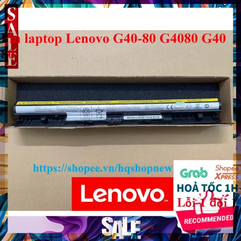 Pin Laptop Lenovo G40-80 (G4080) 4 Cell Mới 100% - Chất Lượng Đảm Bảo, Bảo Hành Nhanh Chóng
