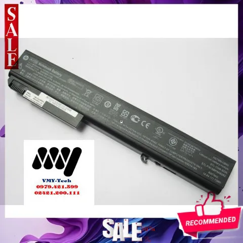 Pin Laptop HP EliteBook & ProBook 5200mAh - Tương thích với 8530p, 8530w, 8540p, 8540w, 8730p, 8730w, 8740w, 6545b