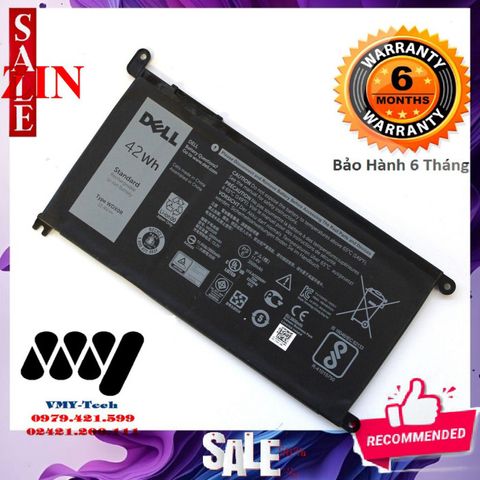 Pin Laptop Dell Vostro 5468 5568 - Pin Lithium 3500mAh, Bảo Hành 6 Tháng, Thay Thế Nhanh Chóng, Chất Lượng Cao