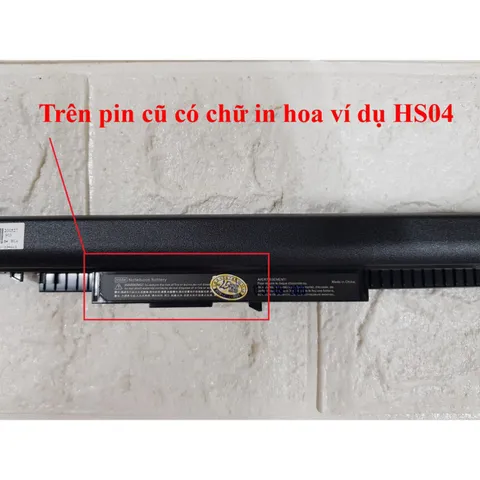 Pin Laptop HP HS04 HS03 14ac 15ac 15ay - Dung lượng 4 cell, mới nhập khẩu, bảo hành 9 tháng, thay thế chất lượng cao