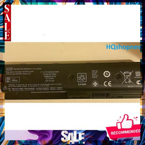 Pin laptop HP DV4-5000 DV6-7000 DV7-7000 - Thay thế pin chính hãng cho máy tính xách tay HP MO06 MO09 HSTNN-LB3N