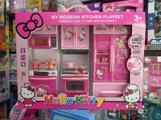 Chọn ngẫu nhiên mã 5627 8922 đồ chơi nhập vai bộ tủ bếp 3 ngăn có đèn và âm thanh, đồ chơi nấu ăn cho bé tập làm nội trợ