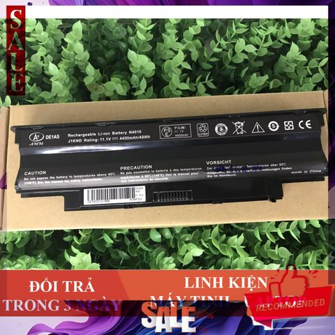 Pin Laptop Dell Vostro 1450 3450 3550 3750, Inspiron N4050 4010 N4110 N5010 6 Cell Li-ion - Bảo hành 9 tháng