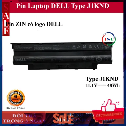 Pin Laptop Dell Vostro. 1450 3450 3550 3750 1440 1540 Inspiron. N4050 4010 N4110 N5010 N5110 - Nhập Kh