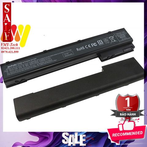 Pin Laptop HP EliteBook 8560w 8570w 8760w 8770w - 14.8V Lion 5200mAh, Chính Hãng, Bảo Hành 12 Tháng