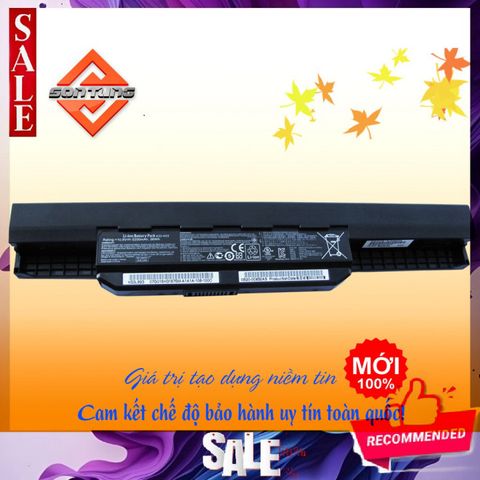 Pin laptop Asus. K43 K43E K43S K43SD K53 K53E K53F K53U K53S K53SV X44H 6cell 5200mAh hàng nhập khẩu