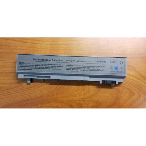 Pin Laptop Chính Hãng Dell Latitude E6400, E6410, E6500, E6510, M4400, M6500 - 6 Cell Lithium Ion 5200mAh, Bảo Hành 9 Tháng