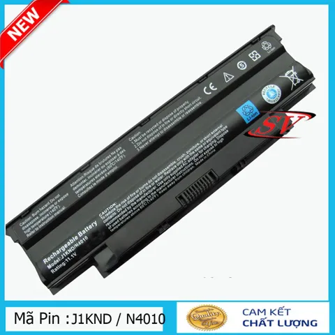 Pin Laptop DELL Inspiron. N4010 J1KND N5010 N4110 N3010 Vostro. 1450 N5110 14R N4120 N4010D-158 N4010-