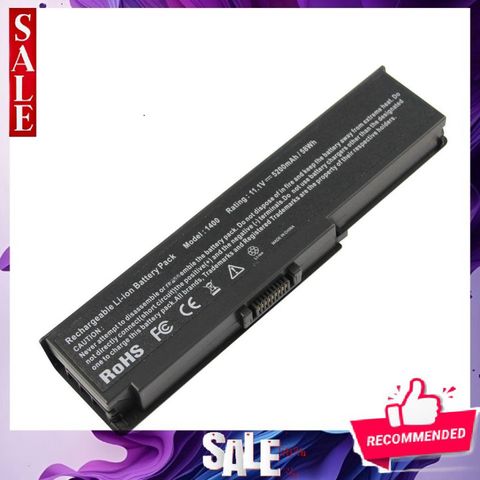Pin Thay Thế Laptop Dell Inspiron 1420, Vostro 1400 - Dung Lượng 4400mAh, Bảo Hành 09 Tháng, Pin 6 Cell Chất Lượng Cao