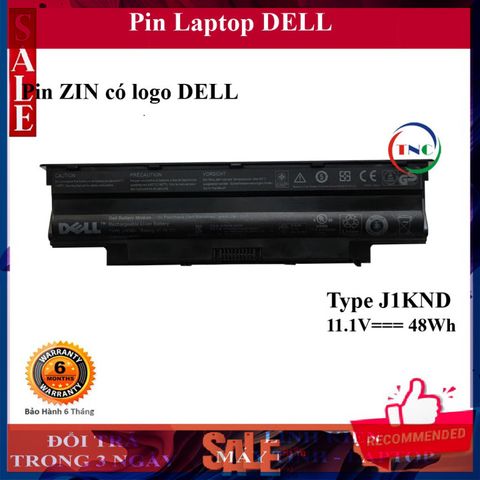 Pin Laptop Dell Inspiron 5200mAh & 4400mAh - Thay Thế Đảm Bảo Chất Lượng Cao, Bảo Hành 6 Tháng, Tương Thích N4110 N4010 N5010 N5110 Và Nhiều Mẫu Khác