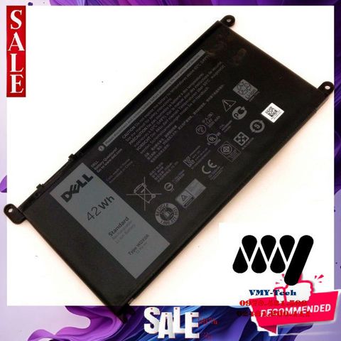 Pin Laptop Dell Inspiron 15 7569 7579 5578 5567 5565 7460 7560 - 4 Cell Li-ion, Bảo Hành 6 Tháng, Thay Thế 1 Đổi 1