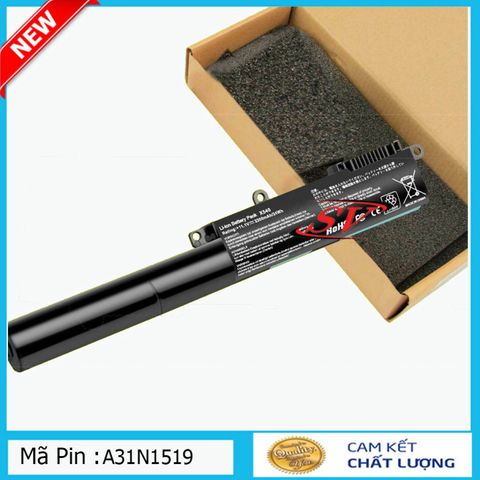 Pin Laptop ASUS X540 (A31N1519) - Pin Lion 3 Cell 2400mAh/3000mAh, Bảo Hành 9 Tháng, Thay Thế Đúng Mã - Hàng Mới Nguyên Hộp