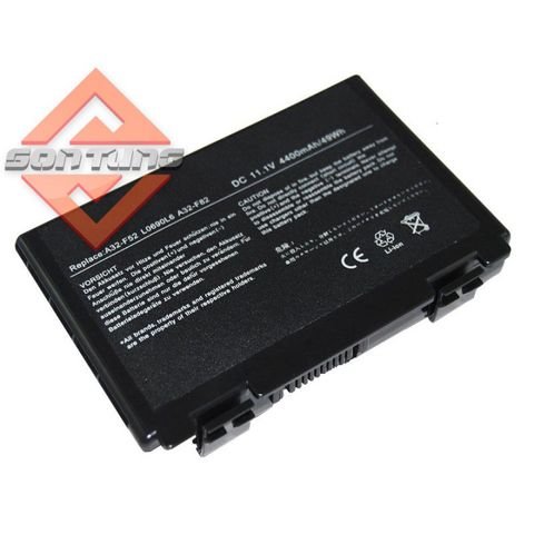 Pin Laptop ASUS K40IJ, K70, K70AB, K70AC, K40, K40IN, X8aij - Dung lượng 4400mAh, 6 Cells, Chính Hãng, Bảo Hành 09 Tháng