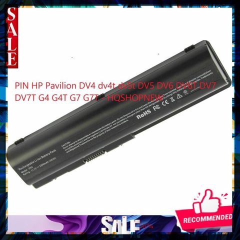 Pin Laptop Chính Hãng HP Pavilion DV4 DV5 DV6 DV7 G4 G7 - Thay Thế Pin, Bền Bỉ, Chất Lượng Cao