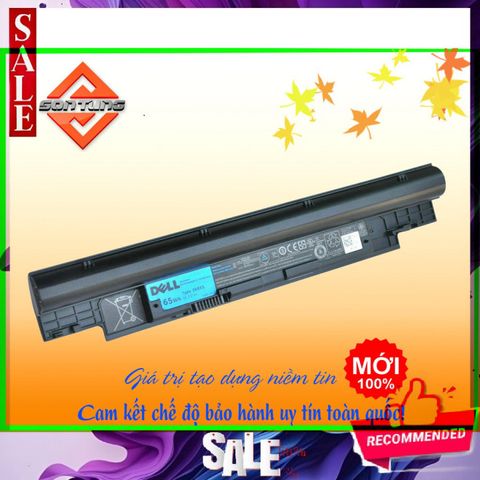 Pin Laptop DELL Vostro V131, 6 Cell Lithium-Ion 5200mAh - Bảo Hành 09 Tháng, Thay Thế Model Inspiron N411z