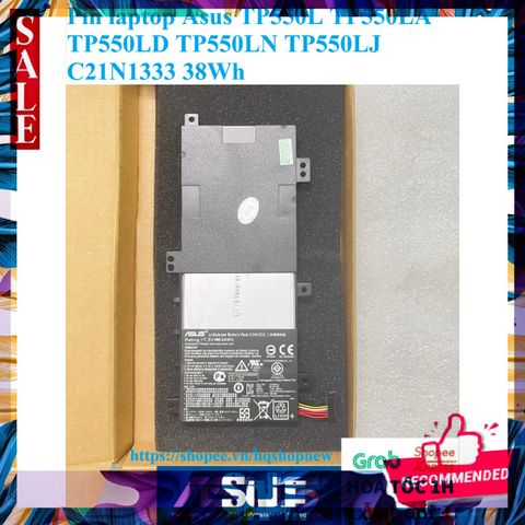 Pin Laptop Asus C21N1333 38Wh - Chính Hãng Cho TP550L TP550LA TP550LD TP550LN TP550LJ - Bảo Hành 100% và Chất Lượng Đảm Bảo