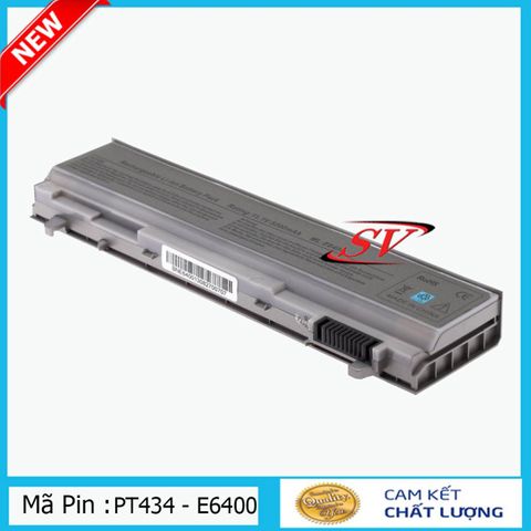 Pin Laptop DELL Latitude E6400 E6410 E6500 E6510 - Pin Lion 6 Cell 4400mAh 5200mAh, Bảo Hành 9 Tháng, Hàng Mới Chính Hãng