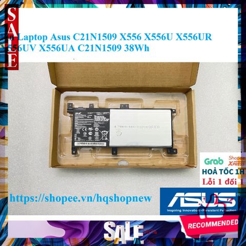 Pin Laptop Asus C21N1509 38Wh cho X556 X556U X556UR X556UV X556UA - Sản phẩm mới, bảo hành 100% chính hãng