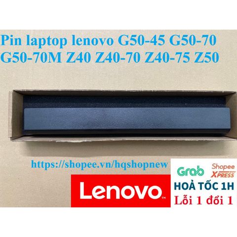 Pin Laptop Lenovo 4 Cell G50-45 G50-70 G50-70M Z40 Z40-70 Z40-75 Z50 - Đen, Mới 100%, Bảo Hành Chính Hãng