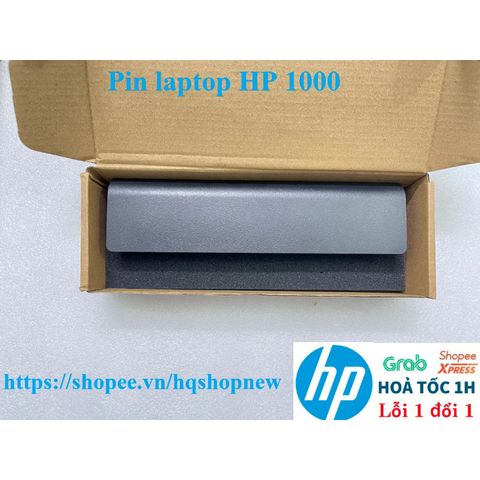 Pin Laptop HP 1000 Chính Hãng - 6 Cell Đen, Bảo Hành Đổi Mới 100% - Sản Phẩm Mới 100%