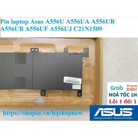 Pin Laptop Asus Chính Hãng C21N1509 - Tương Thích A556U A556UA A556UR A556UB A556UF A556UJ - Bảo Hành 100% Chất Lượng Mới