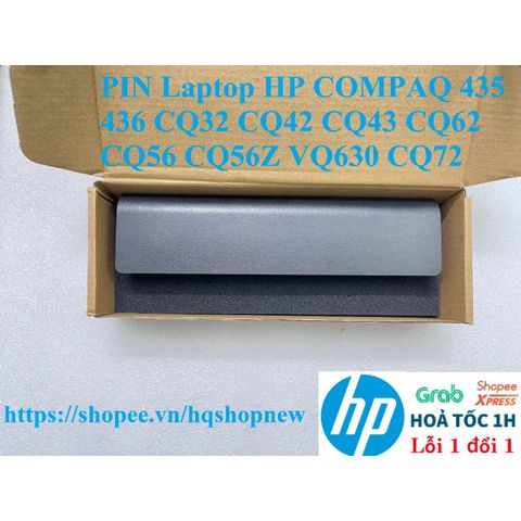 Pin Laptop HP Compaq 435 436 CQ32 CQ42 CQ43 CQ62 CQ56 CQ56Z VQ630 CQ72 MU06 6 Cell - Chính Hãng Mới 100% với Bảo Hành Nhanh