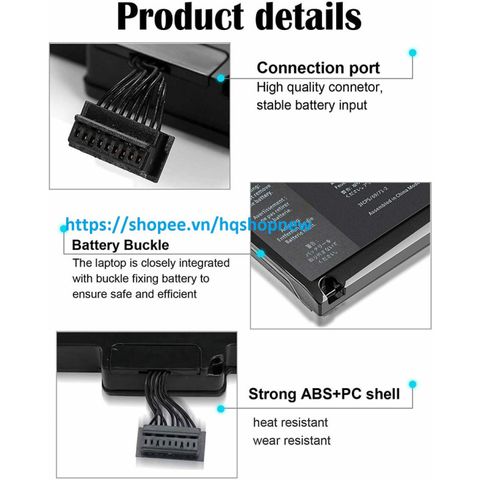 Pin Laptop A1278 A1322 cho MacBook Pro 13