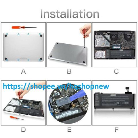 Pin Laptop A1278 A1322 cho MacBook Pro 13