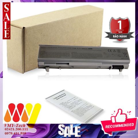 Pin Laptop Dell Latitude E6400 E6410 E6500 E6510 E8400 4400mAh 6 Cell Li-ion Mới 100% - Bảo Hành 12 Tháng, Chất Lượng Đảm Bảo