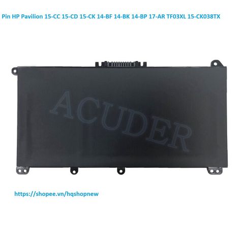 Pin Laptop HP Pavilion 15-CC 15-CD 15-CK 14-BF 14-BK 14-BP 17-AR TF03XL - Pin Chất Lượng Cao, Thay Thế Chính Hãng 100%