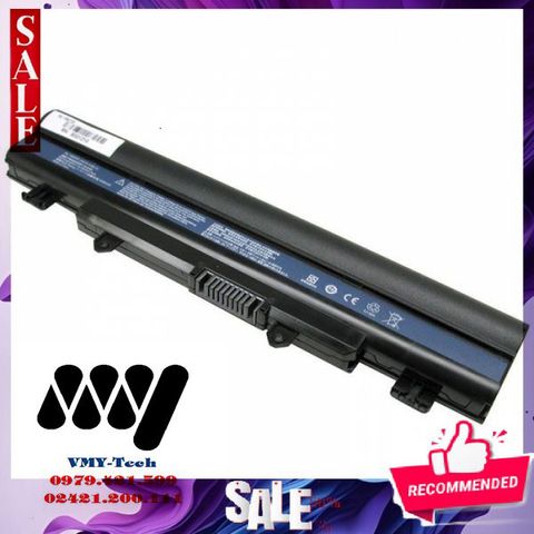 Pin Laptop Acer 6 Cell AL14A32 cho E5-511, E5-472, E5-471, E5-411 - Pin Zin, Dung Lượng 4400-5200mAh, Bảo Hành 9 Tháng