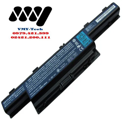Pin Laptop Acer 11.1V 5200mAh 6 Cell - Tương Thích với Các Mẫu 4740 4750 5335 5542 5735 5740 - Bảo Hành 9 Tháng