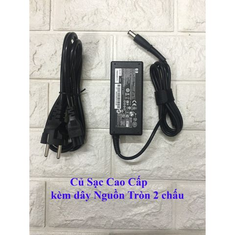 Sạc Laptop HP 65W Chân Tròn To 18.5V - 3.5A Cao Cấp Nhập Khẩu, Bảo Hành 12 Tháng, Dùng Cho Máy Card On