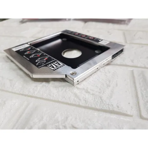 Khay Ổ Cứng Caddy Bay HDD SSD SATA 3 9.5mm/12.7mm Nhôm - Thêm Ổ Cứng Thứ 2 cho Laptop, Tương Thích Nhiều Thương Hiệu