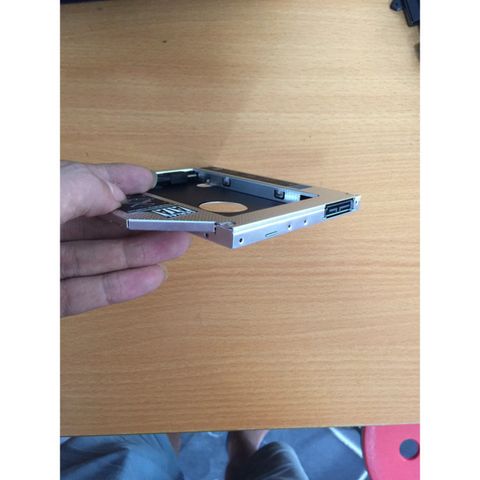 Khay Ổ Cứng Laptop Caddy Bay 9.5mm SATA 3.0 - Tản Nhiệt Tốt, Lắp Đặt Dễ Dàng cho Các Dòng ASUS, Dell, Lenovo, HP, Sony