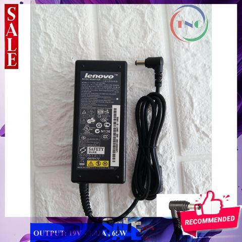 Sạc Laptop Lenovo 19V 3.42A - Adapter Chất Lượng Cao Cho G460 G470 G480 G450 - Bảo Hành 12 Tháng, Đổi Mới 1 Đổi 1