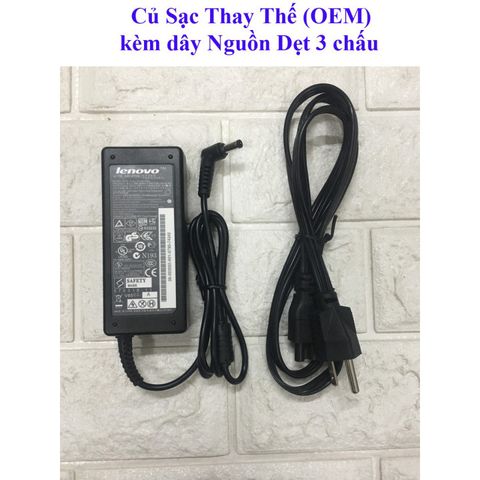 Sạc Laptop Lenovo 19V 3.42A - Adapter Chất Lượng Cao Cho G460 G470 G480 G450 - Bảo Hành 12 Tháng, Đổi Mới 1 Đổi 1