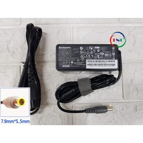 Sạc Lenovo 20V 3.25A 65W Chân Kim To - Tặng Kèm Dây Nguồn Cho Laptop Thinkpad và IBM, Bảo Hành 12 Tháng