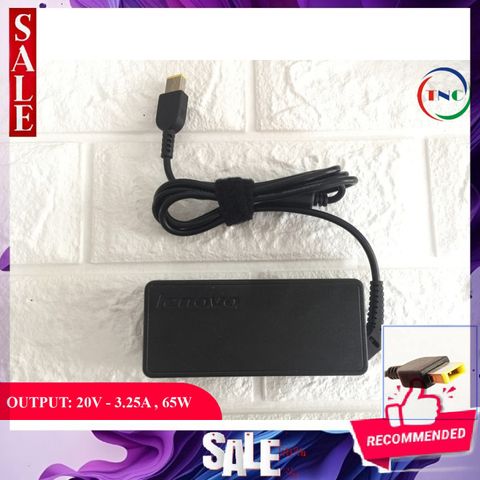 Sạc Laptop Lenovo 20V-3.25A Chính Hãng Cho G40-30 G40-70 Z40 Z50 E41-80 G40-45 G40-80 Yoga - Bảo Hành 12 Tháng