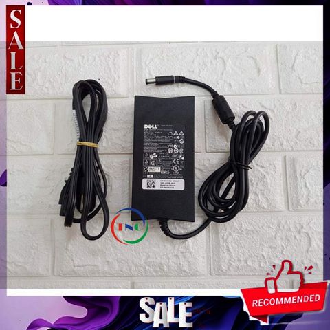 Sạc Laptop Dell 19.5V 6.7A 130W Chính Hãng - Adapter Đen Slim Dành cho E6530s, XPS 15 và Nhiều Model Khác