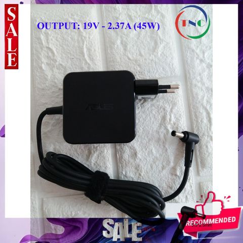Sạc Laptop Asus X451 X454L F451 F454 X551 X552 X554 X555 - 19V 2.37A, Chân Thường To 5.5mm, Bảo Hành 12 Tháng