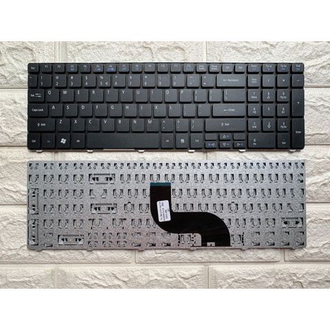 Bàn Phím Laptop Acer 5810 5820 E1-531 E1-571 5542 5545 5738 5739 5740 5741 5745 5750 - Đen - Nhập Khẩu Chính Hãng, Chất Lượng Cao