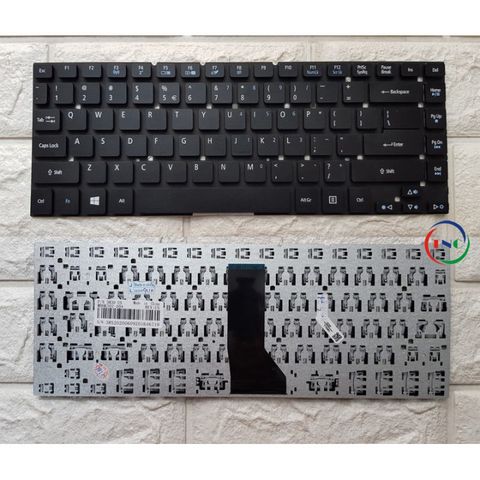 Bàn Phím Laptop Acer 4830 V3-471 E1-432 E5-471 E1-470 Nhập Khẩu - Phím Đen Tiếng Anh, Bảo Hành 9 Tháng, Thay Thế Chất Lượng