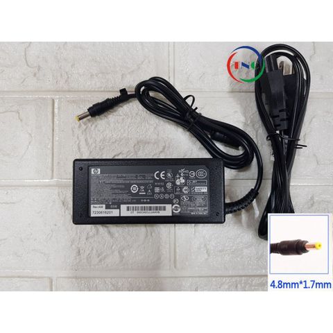 Sạc Laptop HP Compaq 65W - 18.5V - 3.5A, Chân Vàng, Màu Đen, Nhập Khẩu - Bảo hành 12 tháng, Thay mới 1 đổi 1