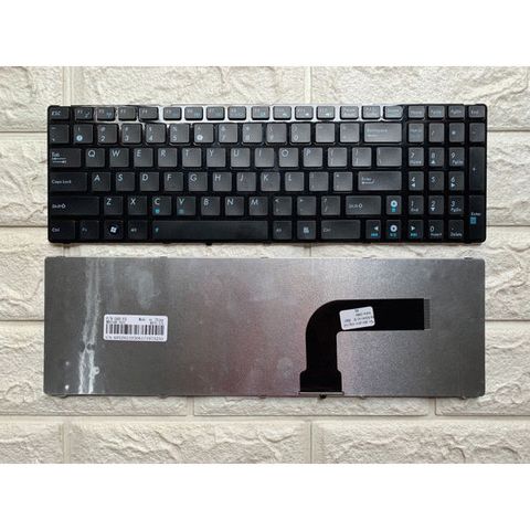 Bàn Phím Laptop Asus K53 K52 K53S Nhập Khẩu - Keyboard Đen Tiếng Anh Dễ Lắp Ráp, Bảo Hành 9 Tháng, Phù Hợp Với Nhiều Mẫu Laptop